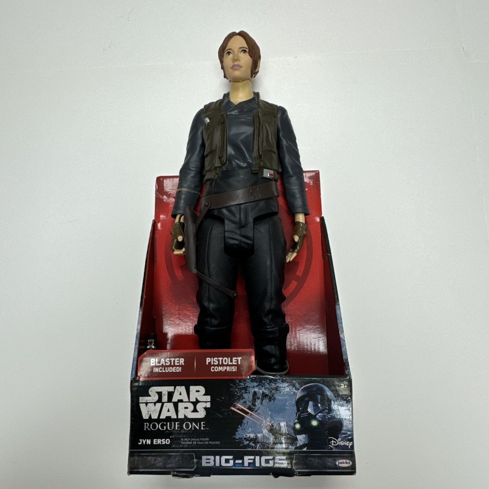 Jakks‎ Star Wars Big-Figs Jyn Erso Rogue One W/ Blaster 18" Action Figure